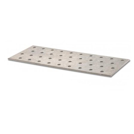 Heco 794015100230 Hålplatta varmförzinkad 1,5 x 100 x 220 mm, Infästning