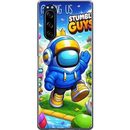 Kompatibelt Mobilskal till Sony Xperia 5 Crowned Space Runner