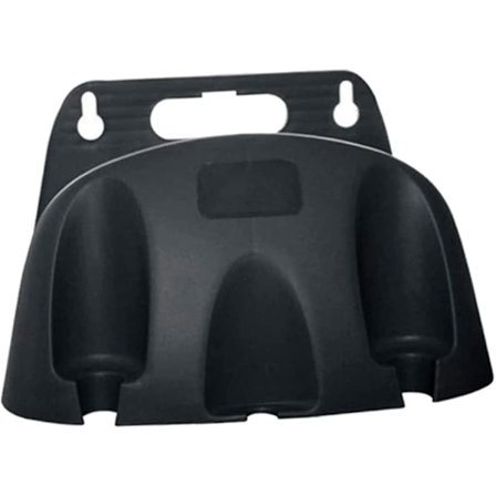 Veggmontert Slangeklemme Slangeholder Svart Oppbevaringskrok Hage Veggmontering Rustfri, Veggmontering, Hage Slangeholder