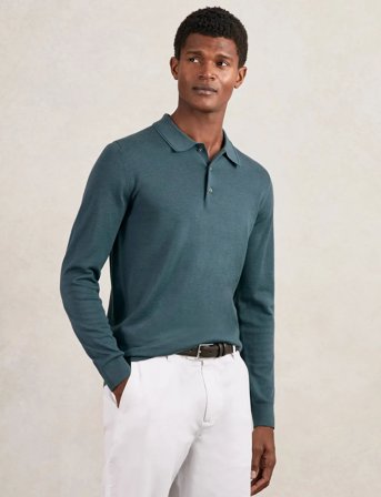 Reiss Trafford - Green - XL