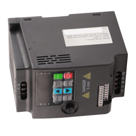 SKI780‐0D75G‐1 Mini VFD Frekvensomformare Inverter 1‐fas 220V till 3‐fas 220V (220VAC 0.75kW)