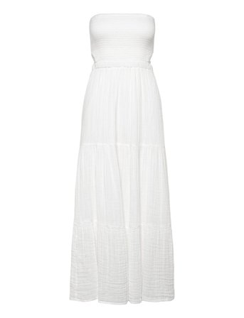 Premium Surf Maxi Dress White Rip Curl