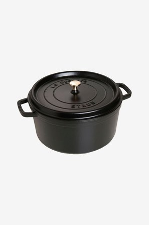 Staub - Gryte La Cocotte rund 30 cm, 8,35 l - Svart - Gryter & kasseroller - Fra Homeroom
