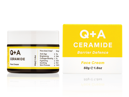 Q+A Ceramide Barrier Defence Face Cream, 50 g