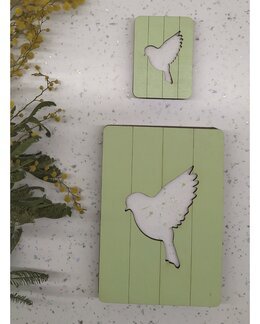 Aufbewahrungsschachtel Vogel - Kind Fox by Wizardi