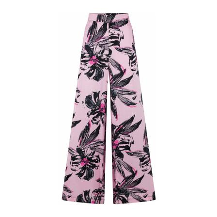 Kaos, Wide Trousers Różowy, Kobieta, Rozmiar: L