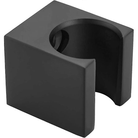 Fyrkantig Handhållen Sprutpistolhållare Väggmonterad Matt Svart Duschspruta Handhållen BQY