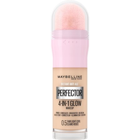 Maybelline New York Instant Perfector 4 In 1 Glow Fondotinta Illuminante E Base Per Trucco Fair Light Cool 20ml - Fondotinta liquido