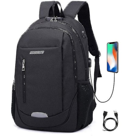 Student School Bag Usb Charging Travel Bag Computer Backpack