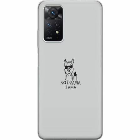 Xiaomi Redmi Note 11 Pro 5g Genomskinligt Skal No Drama Lama