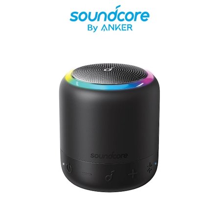 Original Anker Soundcore Mini 3 Pro Bluetooth-högtalare A3127 USB-C Portabel Sport Vattentät Högtalare BassUp för Laptop