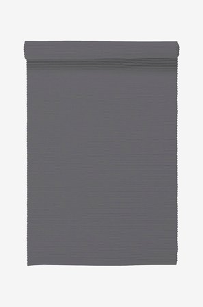 Linum - Løber Uni 45x150 cm - Grå - Løbere & dækkeservietter - 45X150 - Fra Homeroom