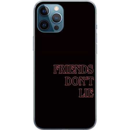 Yhteensopiva Puhelinkuori Apple Apple iPhone 12 Pro Max Stranger Things Ystävät Eivät Valehtele