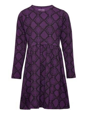 Snakeskin Ls Dress Dresses & Skirts Dresses Casual Dresses Long-sleeved Casual Dresses Monivärinen/Kuvioitu Mini Rodini