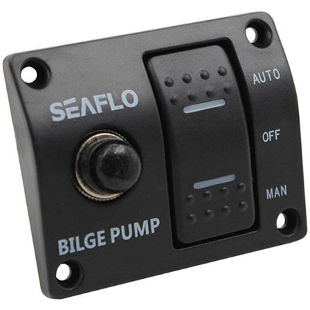 Automaattinen pilssipumpun ohjauspaneeli 3-asentoinen kytkentäpaneeli