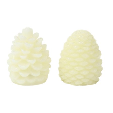 Jul Dekorativa Ljus Tallkotte Forma LED Elektroniska Ljus Hem Klubbhus Dekoration