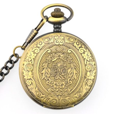 Vintage Kvartsur i Rostfritt Stål