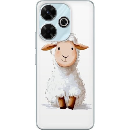 Kompatibelt Mobildeksel til Xiaomi Xiaomi Redmi 13 Søtt Lam - tegneseriestil for barn og babyprodukter