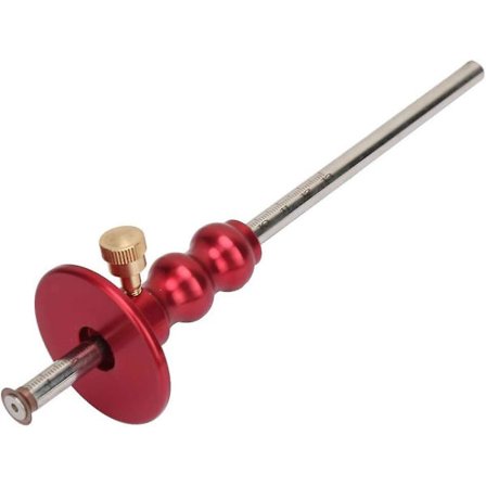 Trämarkeringsskala - Träskribent Mortise Gauge Tool, Träbearbetning Hjulmarkering (röd)