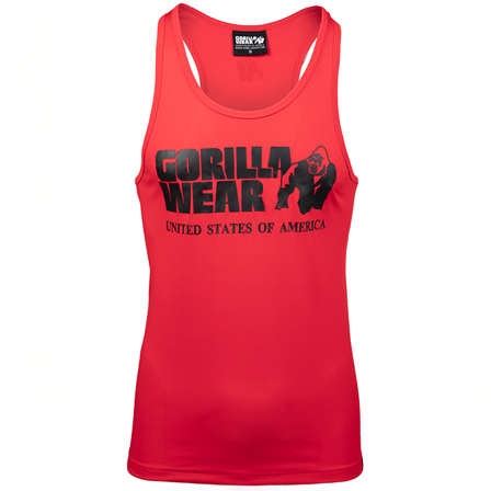 Gorilla Wear Classic Treningstopp Rød