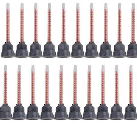 20 stk. blandingsdyser, mikserrør, plastik resin blandingsspids