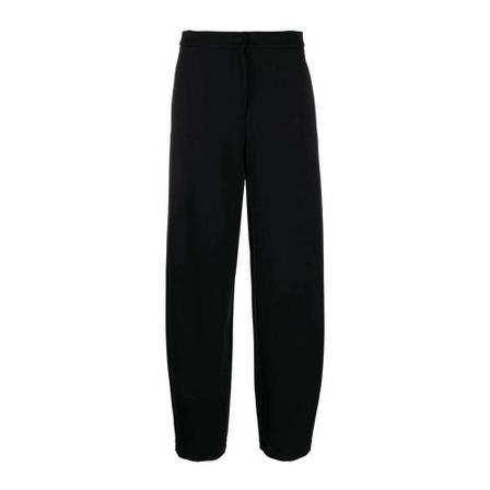 Emporio Armani Straight Broek , Zwart , Dames , Maat: 2XS