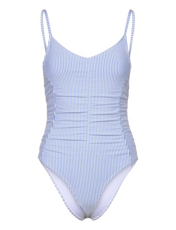 Becksöndergaard | Striba Gathered Bea Swimsuit | S