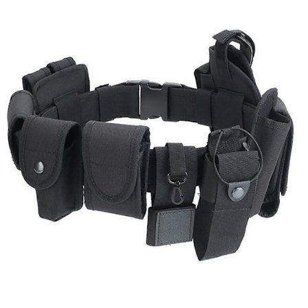 Taktisk Politi Vagt Udstyr Pligt Utility Kit Bælte med Lommer System Hylster Udendørs T
