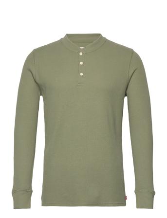 Ls Thermal 3 Bttn Henley Bluis Green LEVI ́S Men