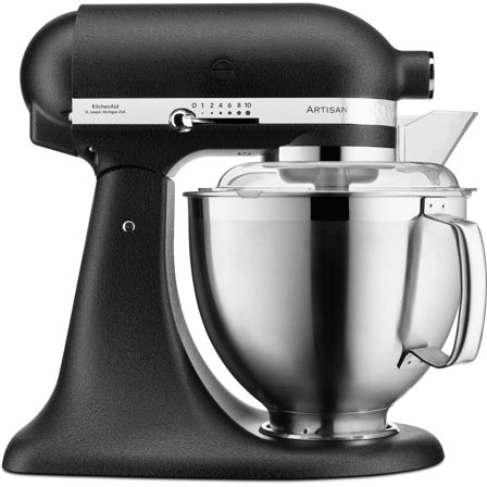 Kitchenaid Artisan Stand Mixer 4,8L Cast Iron Black - Kjøp kjøkkenmaskin hos Bakeren og Kokken' - 'Rustikk sort
