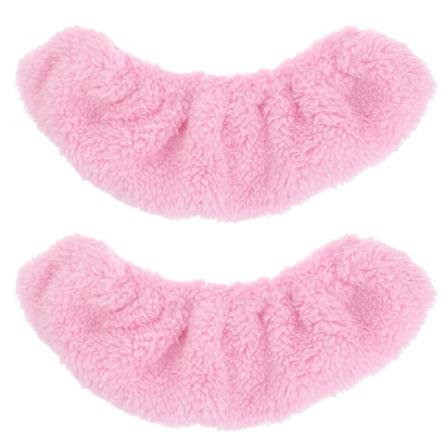 Elastisk Skøjteovertræk Skøjteovertræk Plys Ishockey Skøjter Overtræk (Pink M) [DB] Pink M