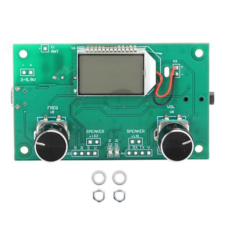 FM-vastaanotinmoduuli 87-108MHz Stereo Langaton Äänen Lähetys DIY