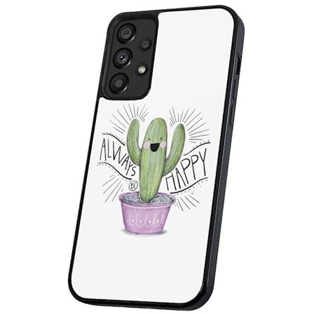 Samsung Galaxy A13 4G - Deksel/Mobildeksel Happy Cactus