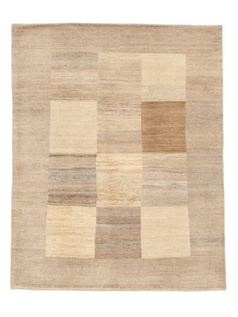 Gabbeh Persisch Fine Teppich 150X190 Orange/Beige Wolle, Persien