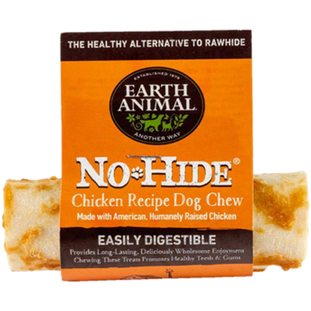 Earth Animal - No-Hide Chicken Chews 10 cm - Hund - Hundegodbiter & tyggebein - Tyggeruller & tyggepinner - ZOO.no