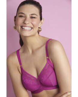 Pink Faia Sita BH uden bøjle Cerise - B95 - Åshild