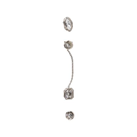 Ermanno Scervino, Earrings Grijs, Dames, Maat:ONE Size