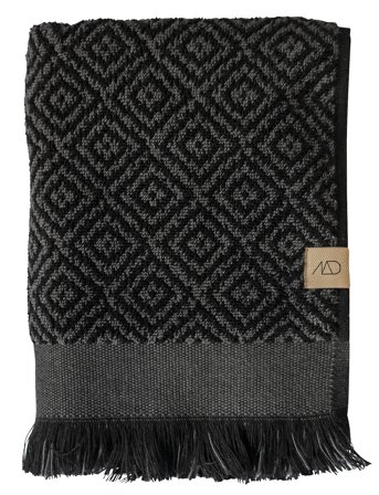 Mette Ditmer Morocco Towel - Black - 50X95CM