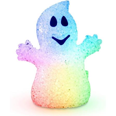 Blinkande Blinky Lights Soft Glow Halloween Light Up Ghost Dekoration