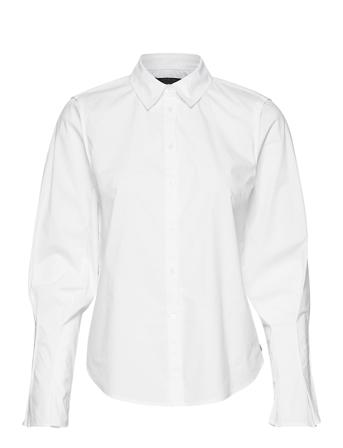 Amsterdams Blauw Women Långärmad Skjorta Vit Scotch & Soda