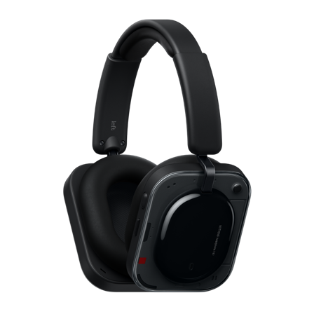 Nothing-Headphone (a) - Black-Hodetelefoner med adaptiv ANC og 135 timers batteri-Head & earphones-Trådløse hodetelefoner