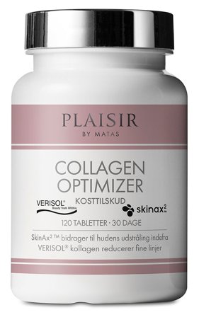 Plaisir Inner Beauty Collagen Optimizer 120 tabl., Helse & Madvarer, Kollagen, Kollagenpiller
