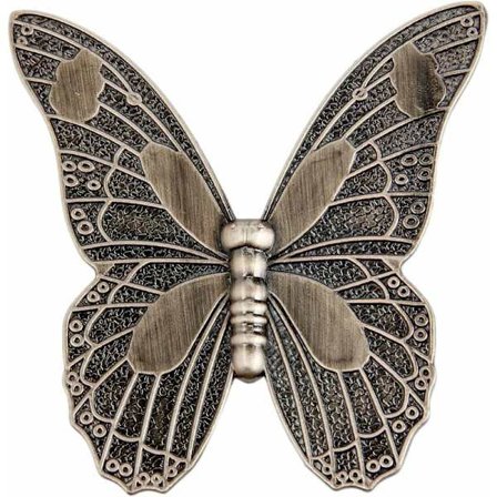 Vintage skap dørknotter i sommerfuglform