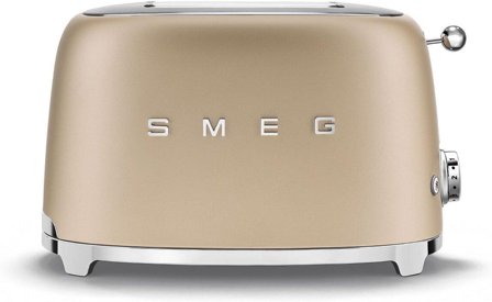 SMEG 50's Style TSF01CHMEU - brødrister - gull