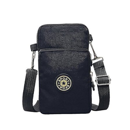 Dam Cross-body Mobiltelefon Axelrem Väska Plånbok Handväska Mobiltelefon Väskor