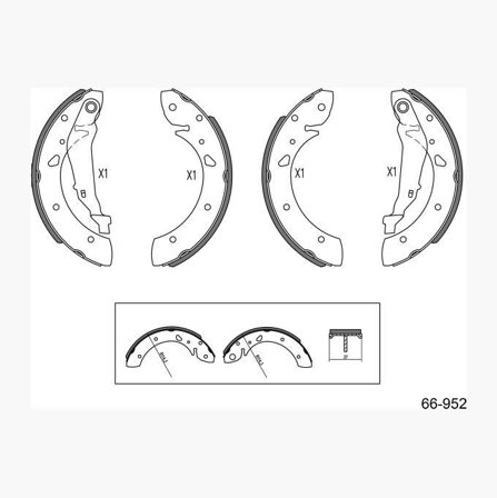 Biltema - Bremseskosett