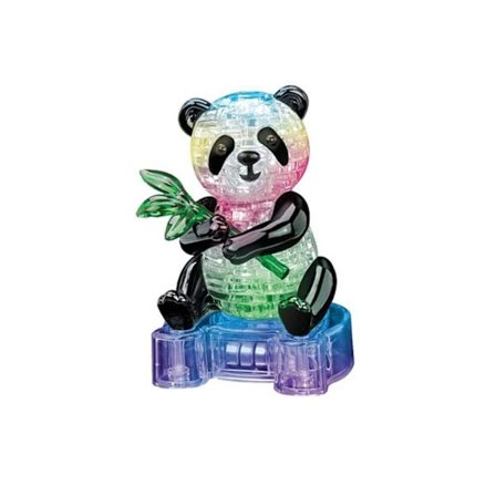 Puslespil til voksne DIY 3D krystalpuslespil Panda-puslespil i plast til boligindretning