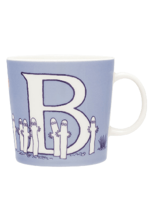 Arabia Muminmugg 40 cl ABC B Glas Flerfärgad 0,4L