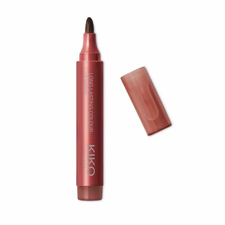 Kiko Milano Long Lasting Colour Lip Marker 111 Brick Red, Makeup, Læber, Læbestift