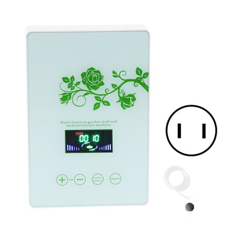 Multifunktionel frugt- og grøntsagsrenser, der nedbryder pesticider, sundhedsozonrenser til hjemmet, US-stik 110V